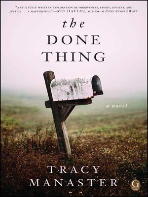 cover image of The Done Thing